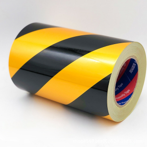 Reflective film stickers safety warning signs night reflective stickers waterproof black and yellow anti-collision twill reflective film