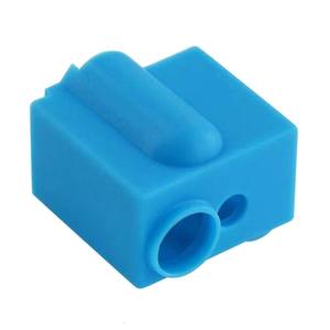 Heating Block Cover for Case High Temperature Resistance Silicone Socket 3D Printer Accessories 1 PC Blue