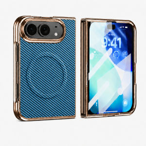 For iPhone Ultra Fold Case With tempered film Built-in Protective Back Cover For MagSafe Wireless Charging Shell Funda