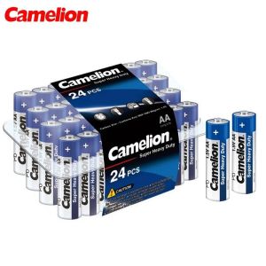 Camelion Baterai Super Heavy Duty AA Isi 24 Batre Carbon Zinc A2 BP24 Battery