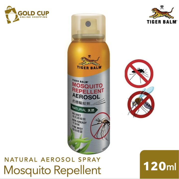 Tiger Balm Mosquito Repellent Aerosol Spray 120ml | Lazada PH