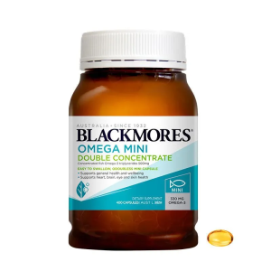 SG Stock BLACKMORES Omega Mini Double Concentrate 400 Capsules Concentrate