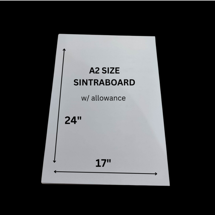 SINTRA BOARD A2 5MM RIGID WHITE 5PCS/SET ORIGINAL SINTRABOARD PVC BOARD ...