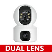 Hikvision Dual Lens CCTV Camera Wifi Connect 360 With Audio and Speaker Mini IP Security Camera Buy1 Take1 HD Wireless Night Vision Alarm Surveillance