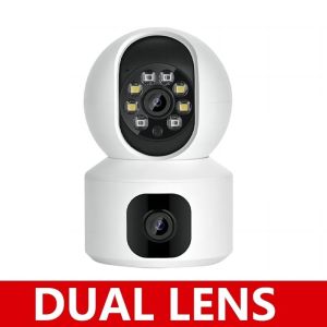 Hikvision Dual Lens CCTV Camera Wifi Connect 360 With Audio and Speaker Mini IP Security Camera Buy1 Take1 HD Wireless Night Vision Alarm Surveillance