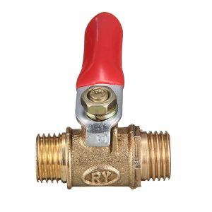 COUPLECOL G1 / 4 Thau Máy nén khí Ống Nam đến Chủ đề Nam Chuyển Phụ kiện đường ống Van bi