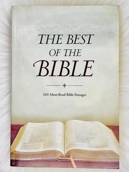 the-best-of-the-bible-365-must-read-bible-passages-lazada