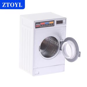[COD]🔥🔥🔥ZTOYL 1:12 Dollhouse Miniature Washing Machine Home Appliance Laundry Model Decor Toy