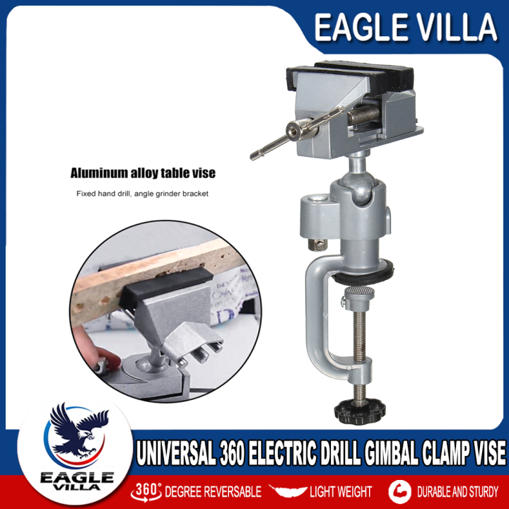 Mini Bench Vise Muliti-Funcational 3.5" Aluminum Miniature - View #5