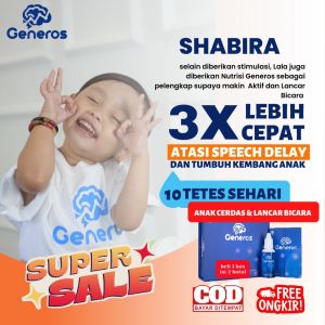 GENEROS NUTRISI SPEECH DELAY ANAK BEST SELLER