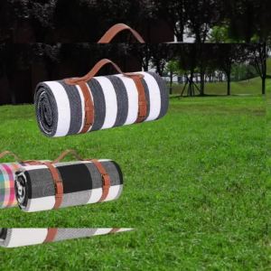 ZHUOHUA Picnic Blanket Extra Large Waterproof and Foldable Beach Mat Outdoor for 8 Adults Camping Park Beach Grass Indoors