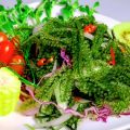 RONG NHO Tách Nước gói 100G (Nở được 300G Rong Nho Tươi) | Nhai Giòn bụp đã miệng. 