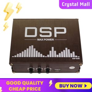 COD [Free Shipping] Car Audio DSP Digital Processor 4x50W Power Amplifier for Clear Sound and Noise Reduction