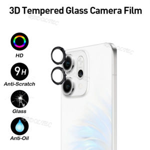For OPPO Reno 14 14Pro 5G Metal Ring Camera Lens Protection For OPPO Reno 14 Pro Reno14 Pro Tempered Glass Full Cover Film Protector