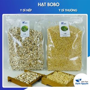 Hạt ý dĩ 500g y dĩ nếp hạt bobo nấu cháo chè hầm gà pha trà lợi sữa sau sinh bồi bổ sức khỏe