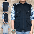 Rompi Lapangan Outdoor Pria - Rompi Proyek - Vest Pria - Rompi Tactical Multifungsi. 