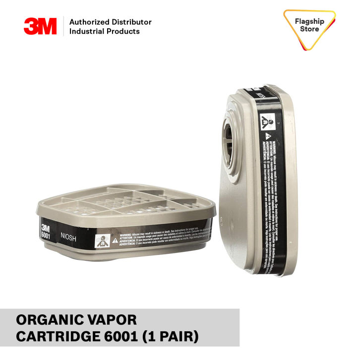 3M 6001 cartridge ORGANIC VAPOR 1 PAIR | Lazada PH