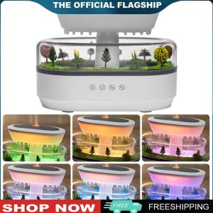 [Wild Camping]Essential Oil Diffuser Water Drip Micro Landscape Cool Mist Humidifier Aromatherapy Diffuser for Home Office