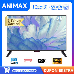 ANIMAX TV Digital LED 22/24/25/27/30/32 inch Digital TV FHD Ready Murah TV Led Terbaru Murah Promo Televisi