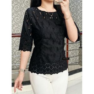 BLUS Sity KATUN BOLONG PUTIH HITAM