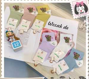 6 pasang kaos kaki motif lucu anak cewek perempuan karakterlucu tebal fashion terlaris viral