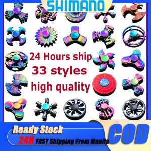 Colorful Spinner Fidget Spinner Zinc Alloy Decompression Toy Hand Spinner Finger Spinner Metal Pinning Toy Spinning Top