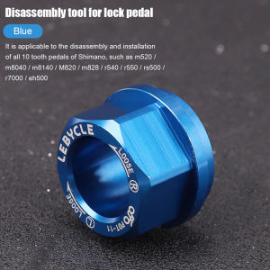 10T Công Cụ Lắp Đặt Trục Tháo Trục Bàn Đạp Xe Đạp Đường Trường Xe Đạp Leo Núi Bu Lông Khóa (Màu Cam/Xanh Dương)
