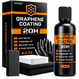Luxaron 20H Graphene Coating – Workshop Grade Easy Wipe Off & Glossy Finish