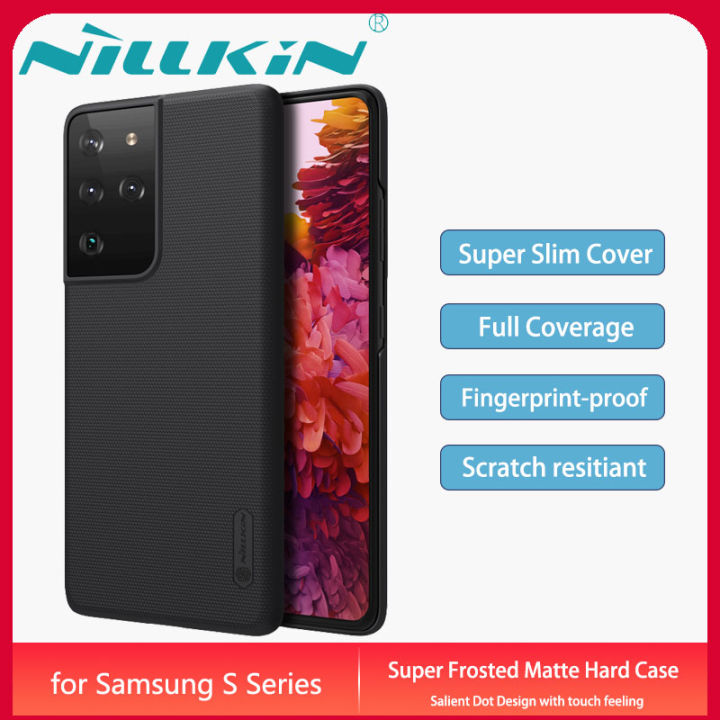 Nillkin for Samsung Galaxy S25 S24 S23 S22 S21 S20 S10 Plus Ultra FE 5G  Case Super Frosted Matte Back Cover Slim Hardcase