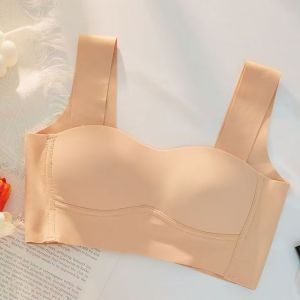 2Pcs Tube Top Seamless Underwear Womens Thin Rims-free Vest Sagging-proof Sports Bra