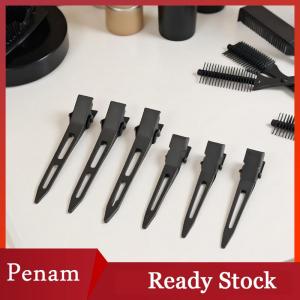 [PAM] 10PCS Black Duckbill Hair Clips Nonslip Alligator Hair Clips Barber Salon Styling Dying Hair Accessories Hairpin