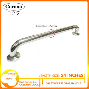 Grab Handle 24 inches Bathroom Handrail Stainless 304
