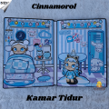 Paper Doll Avatar World Cinnamorol Terbaru Mainan Edukasi Premium Busy Quite Book Buku Aktivitas Anak Kumplit Bahan Kertas Art 260gr Tebal Tidak Mudah Rusak Warna Biru Muda Cerah. 