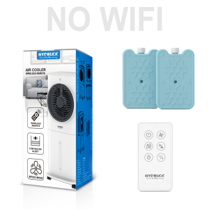 Hydrixx Portable 3-in-1 Smart Air Cooler 10L Water Tank – Wireless Control Powerful Cooling for Home & Office