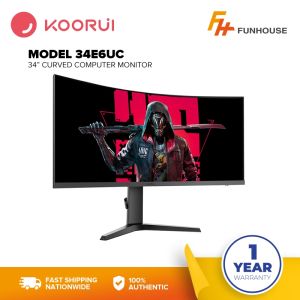 Funhouse | KOORUI 34E6UC Powered by Hkc 165HZ Res 3840*1440 Gaming Monitor