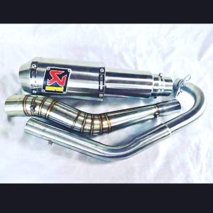 Knalpot Racing akrapovic GP Lorenzo untuk Vixion Cb R15 GSX CBR Byson Tiger Verza satria Sonic MX