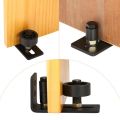 Adjustable Sliding Door Guide Barn Door Bottom Floor Guide Stay Roller 8 Assembly Options. 