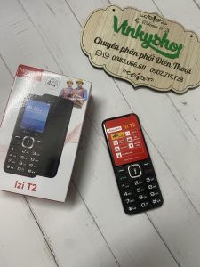 Điện thoại 4G Masstel izi T2 4G Màn hình 2.4inch đèn pin siêu sáng Loa to - Hàng chính hãng Bảo hành 12 tháng