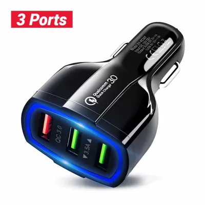 [SG STOCK] Fast Charging Multi Port Quick Charge 3.0 USB Car Adapter Charger