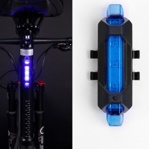 ELROSTO Lampu Sepeda LED USB Rechargeable Depan Belakang Anti Air Terang