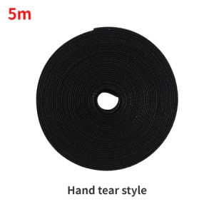 DuduMart 5M Reusable Cable Tie Roll Hook & Loop Cable Organizer Cut to Length Management Strap