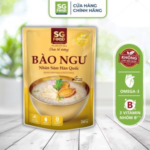 Cháo bổ dưỡng bào ngư nhân sâm Hàn Quốc Sài Gòn 240g