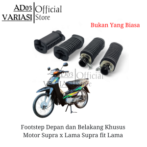 -FST28- Sepasang Footstep Depan dan Belakang Supra x lama Supra fit lama