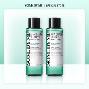 SOME BY MI AHA.BHA.PHA 30 Days Miracle Toner 150ml No.1 Skin Prep Toner with Tea Tree Niacinamide for Exfoliation & Acne Care