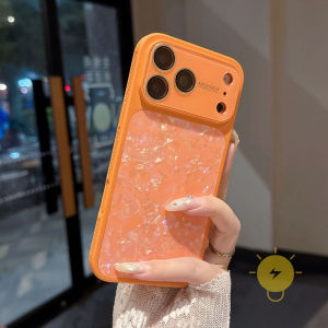 For iPhone 16 Pro Max Case TPU Shell Pattern Sea Shell Heat Dissipation Shell Pattern Phone Case For iPhone 15 Cover 手机壳 Aesthetic Korean Cute