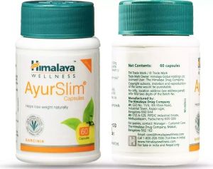 (Himalaya India) Himalaya Ayurslim 60s kurus badan