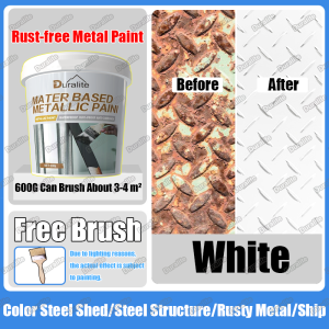 🔥Prevent rust for 80 years🔥anti rust paint for metal rust converter for metal 1KG with free brush 4 colors available primer paint for metal rust converter metal primer rust converting agent Rust converter black anti corrosion paint