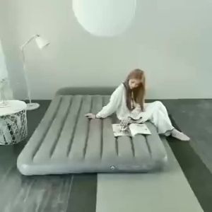 Inflatable Mattress   Double Household Folding Air Cushion Bed   Single Air Bed Folding Portable