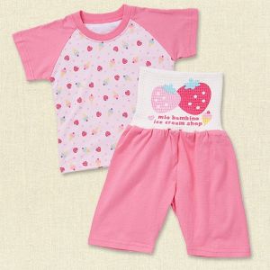 [NHIỀU MẪU] Đồ bộ bé gái Elfindoll set 2 bộ size 70 - Hàng nội địa Nhật