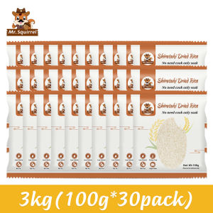 Mr.Squirrel Shirataki rice Dry 1kg Low carb Healthy Konjac Keto Konjac rice Wholesale